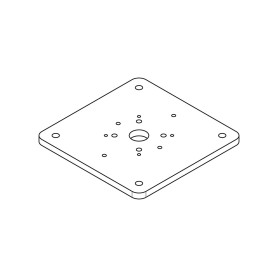 Fim Bodenplatte 30 x 30 cm für Flexy Twin