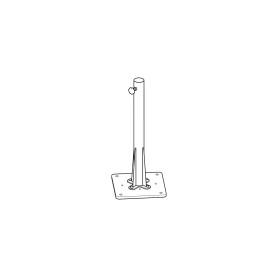 Fim Bodenplatte 30 x 30 cm mit Rohr 70 cm