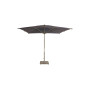 Reflex umbrella, Polished aluminium, charcoal