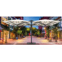 Trevo ombrellone fino a 6 x 6 m