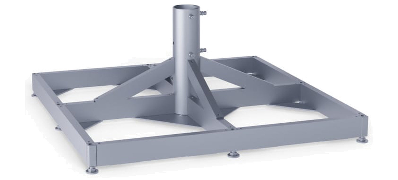 Base a lastre Robusto, 112 x 112 cm, da 696 a 1856 kg