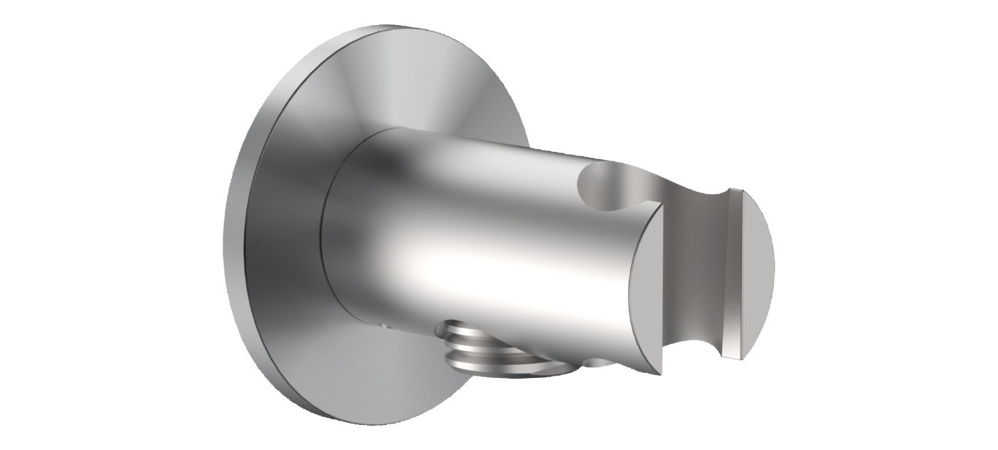 Wandanschlussbogen mit Handbrausehalter PS05