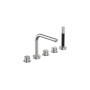5-hole bathtub set Skinny W5B.L