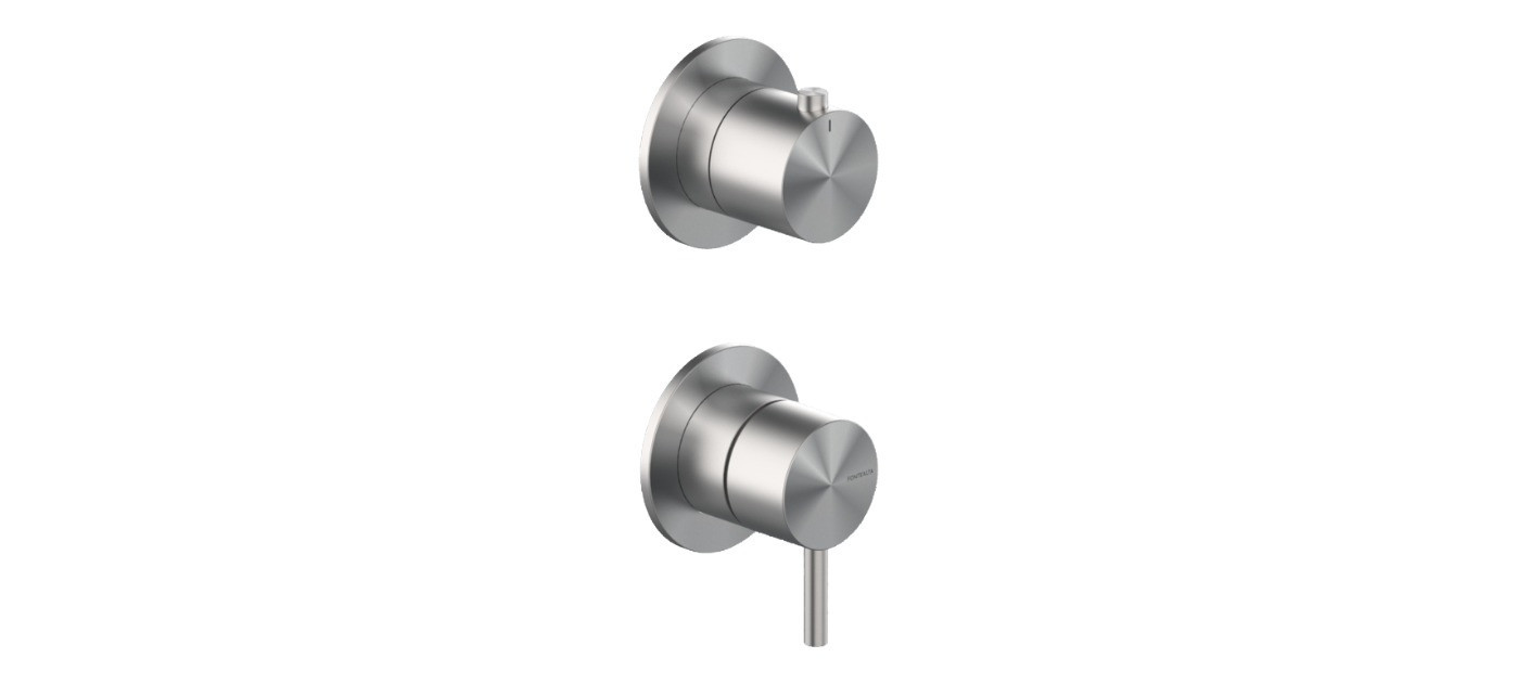 Miscelatore doccia da incasso con deviatore 3 vie Skinny MR3.L