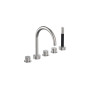 Batteria bordo vasca 5 fori Origo W5B.O