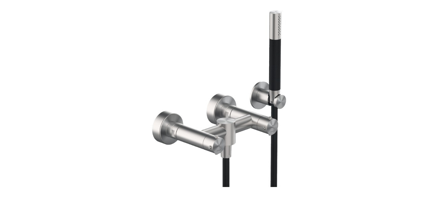 Wall-mounted mixer set with shower kit Origo WX20.SK