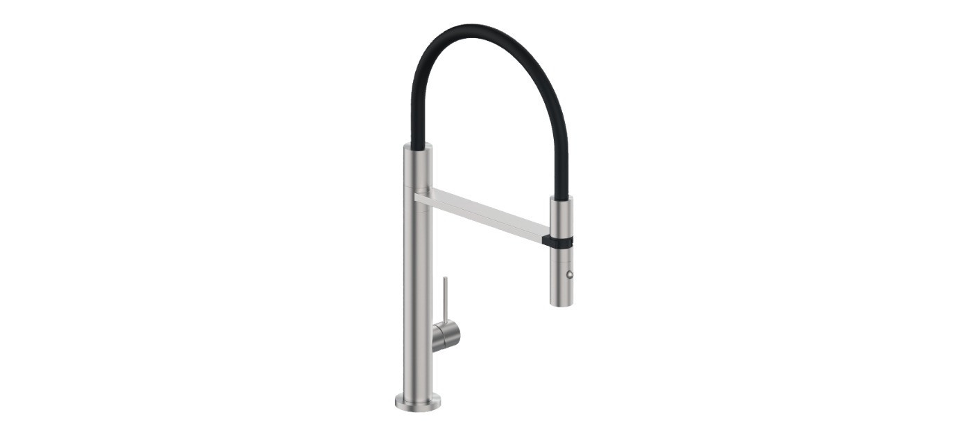 Miscelatore lavello con doccia pull-out Kitchen K35.S