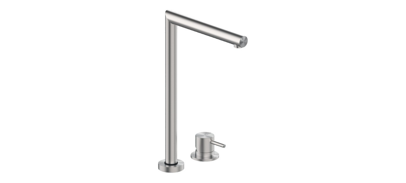 Batteria da lavello con bocca abbattibile Kitchen K2M.LT, K2M.LT