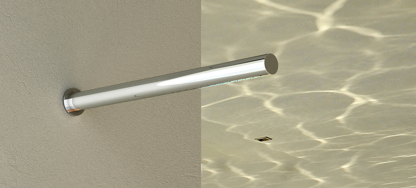 Brausearm mit Kopfbrause Waterline SA40