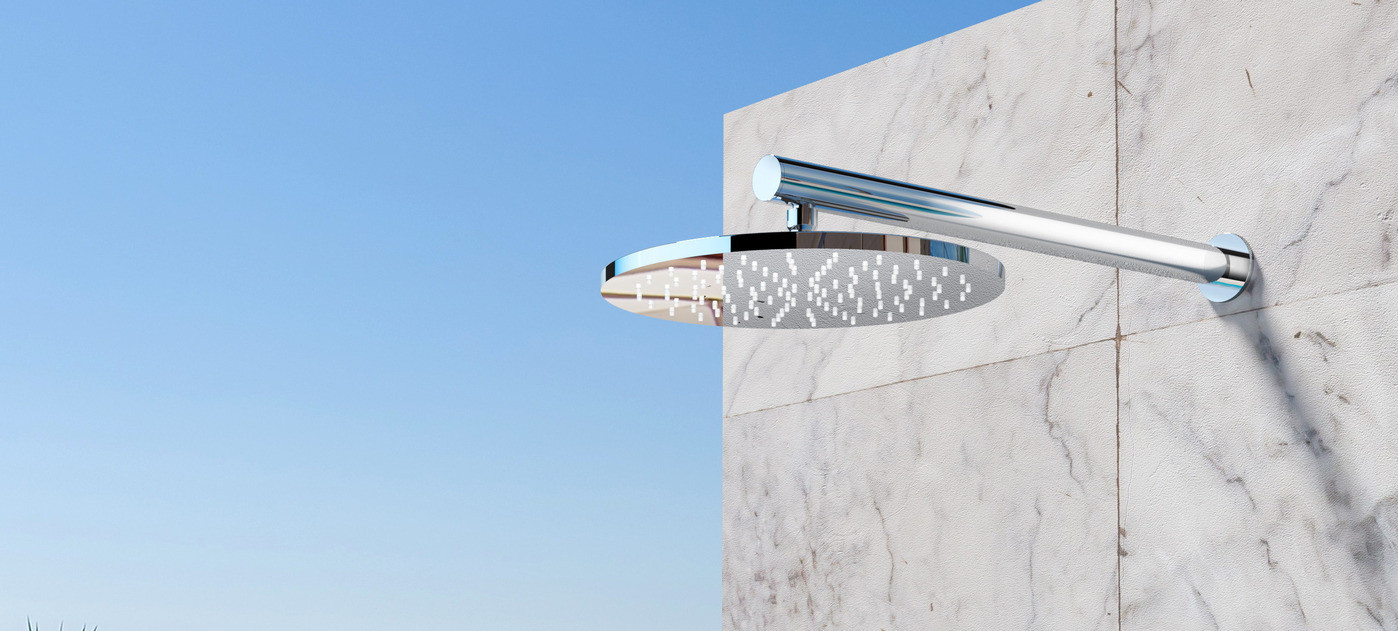 Brausearm mit Kopfbrause Waterline SA33.10