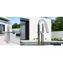 Freestanding bathtub column Twiggy CS40V, CS40V.ME