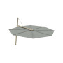 Versa PX runder Sonnenschirm, R 350 cm, Grey Beige RAL 1019, Solidum Grey