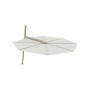Versa PX runder Sonnenschirm, R 350 cm, Grey Beige RAL 1019, Sunbrella Marble