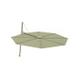 Versa PX round umbrella, R 350 cm, Grey Beige RAL 1019, Apio