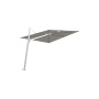 Spectra Forward umbrella, 300 x 300 cm, Anodized aluminium, Solidum Grey