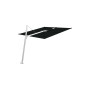 Spectra Forward umbrella, 250 x 250 cm, Anodized aluminium, Sunbrella Black