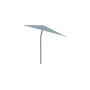 Nata square umbrella, 230 x 230 cm, Black RAL 9005, Acqua