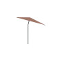 Nata round umbrella, R 280 cm, Black RAL 9005, Terra