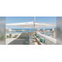 Infina square umbrella, 300 x 300 cm with protection cover, setting 20