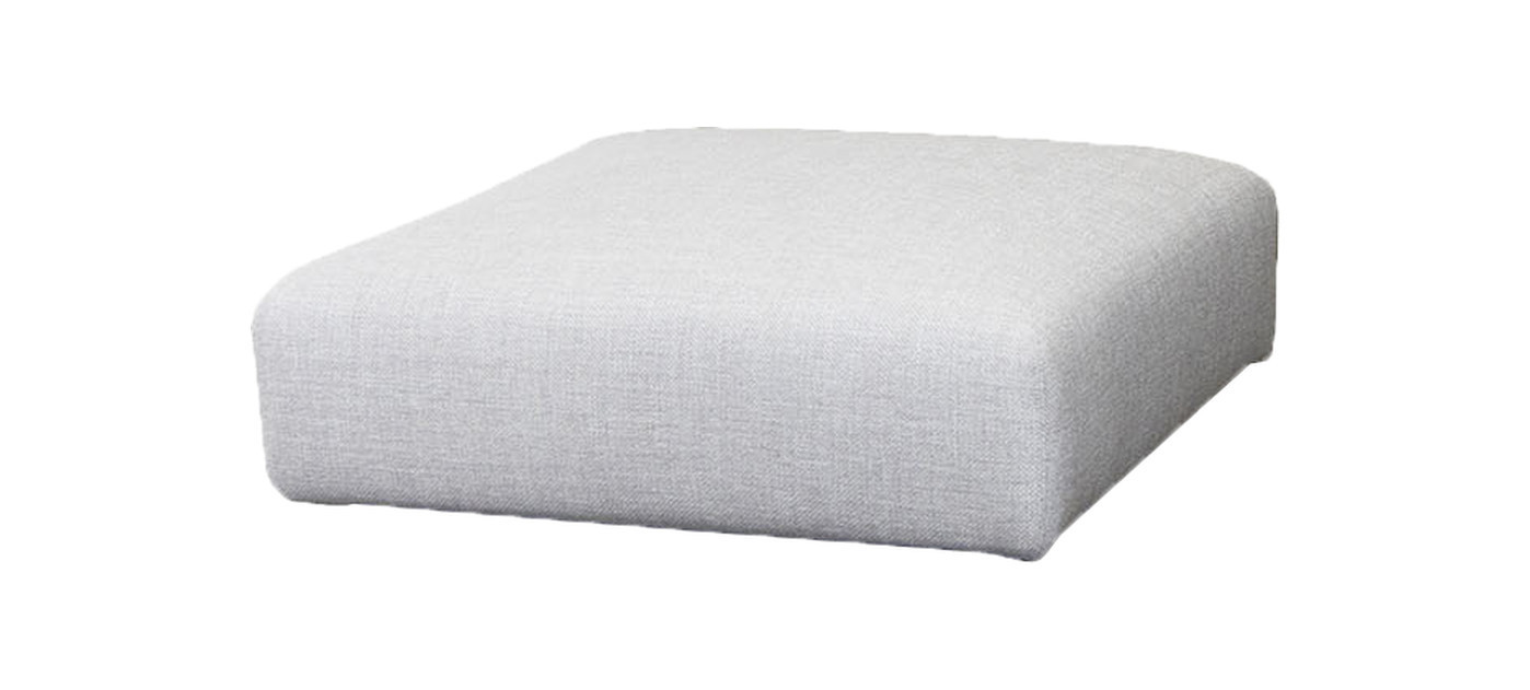 Cane-line Aura modulo seduta, Ambience grigio chiaro, Montaggio su 0 lati