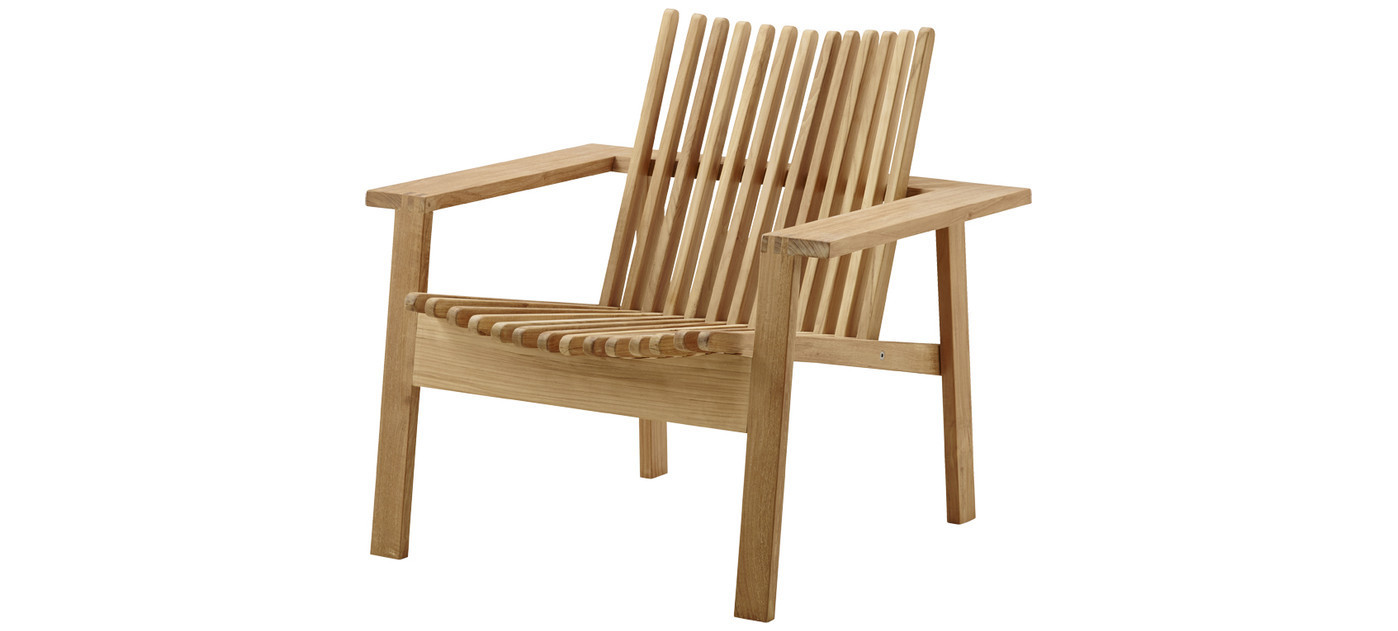 Cane-line Amaze lounge chair, teak