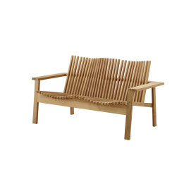 Cane-line Amaze 2-seater sofa, teak