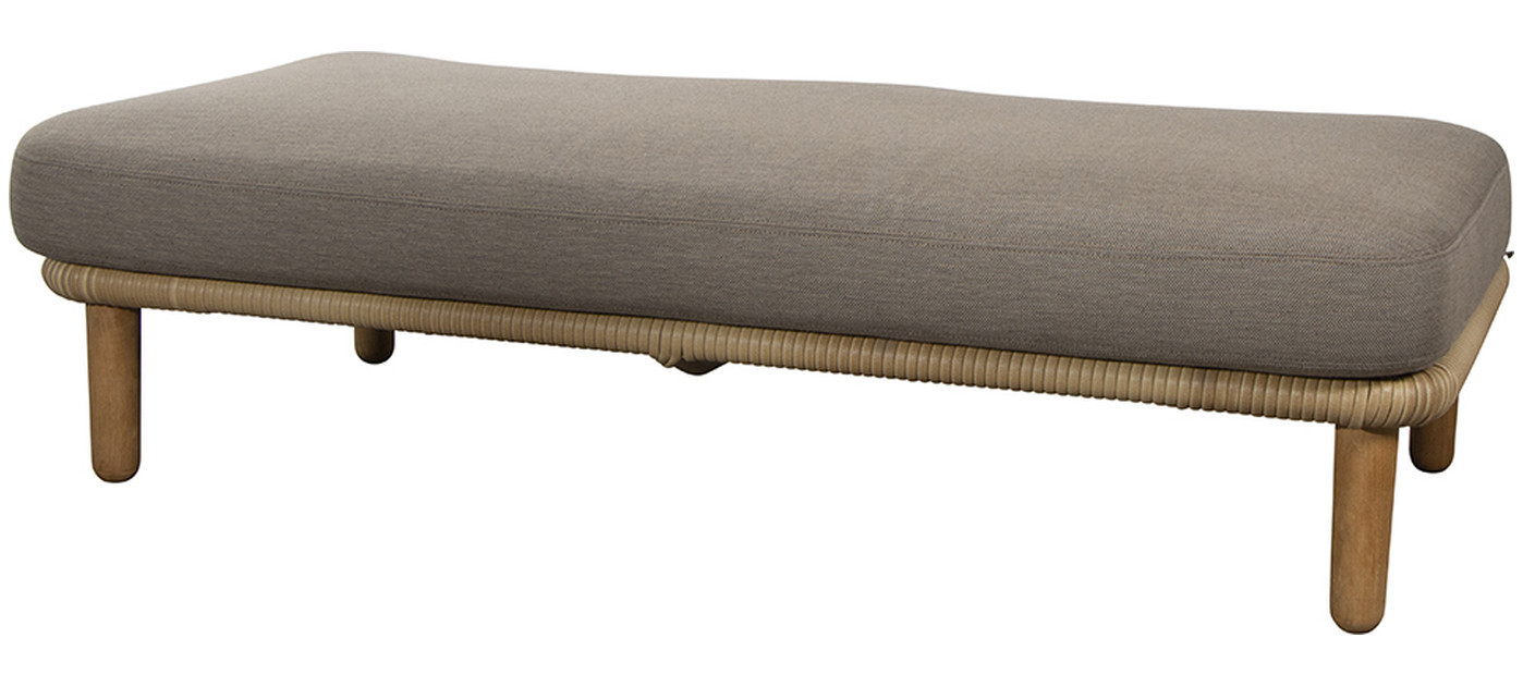 Cane-line Arch modul dvoseda, naravna/taupe