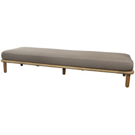 Cane-line Arch 3-Sitzer-Sofamodul, Natur/Taupe