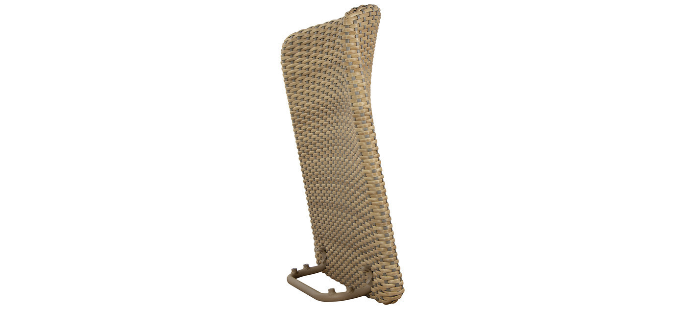 Cane-line Arch arm-/backrest high, natural/taupe