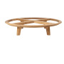 Cane-line Aspect Couchtisch, Teak, Ø 144 cm, Nur Gestell