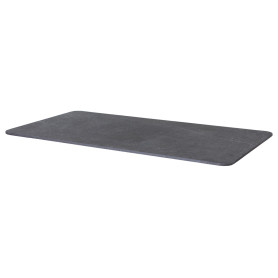 Cane-line Tischplatte 120 x 60 cm, Keramik, Fossil Schwarz