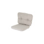 Cane-line Basket/Moments/Ocean/Trace set di cuscini per sedia da pranzo, Wove marrone chiaro