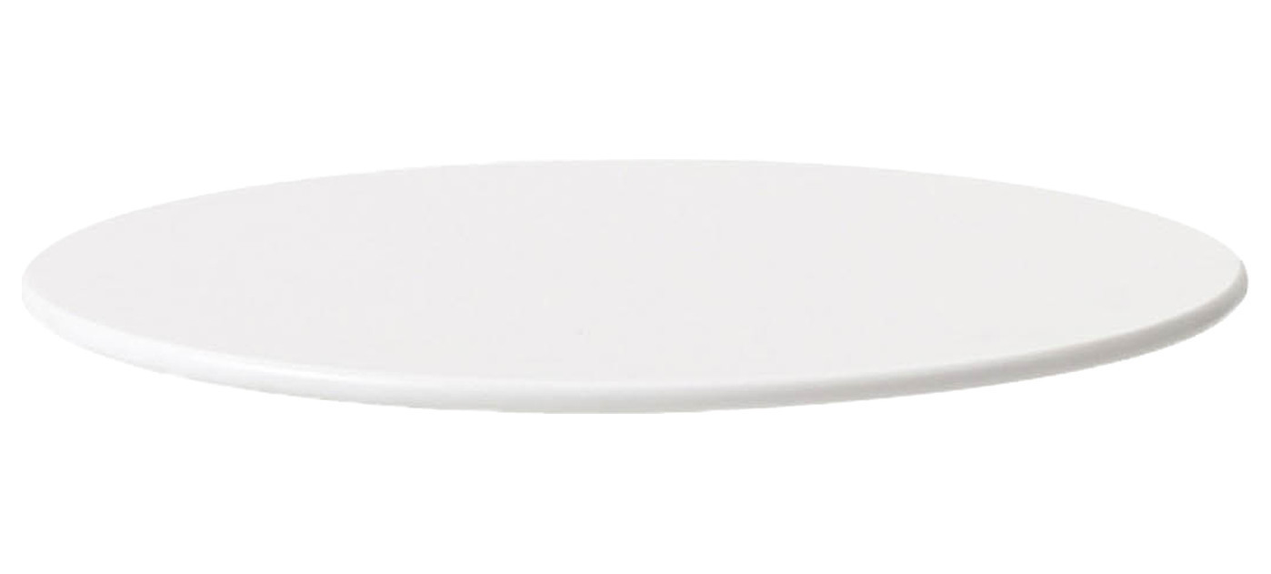 Cane-line table top Ø 45 cm, ceramic, fossil black