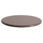 Cane-line table top Ø 45 cm, lava stone glazed, taupe