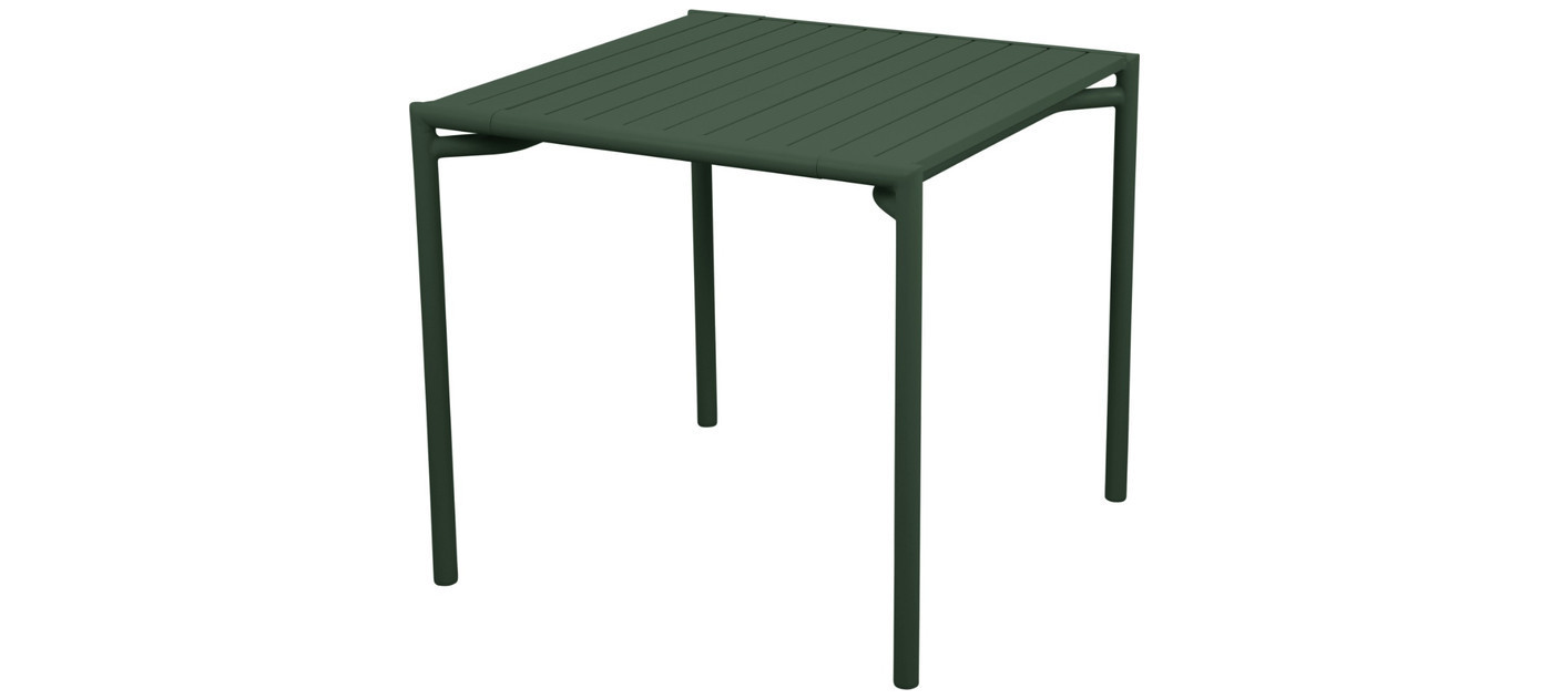 Cane-line Bliss dining table, dark green