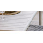 Cane-line Bliss rectangular dining table, close-up