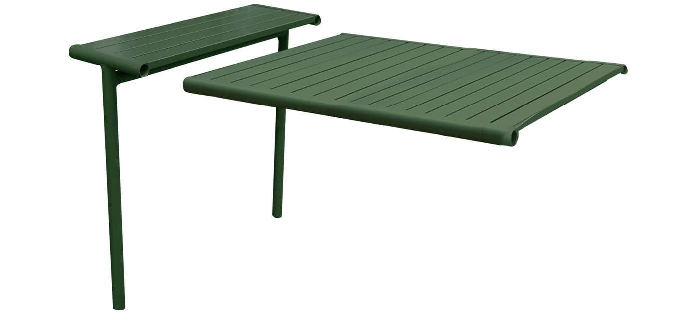 Cane-line Bliss dining table extension module, dark green