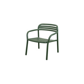 Cane-line Bliss fotelj za zunanje prostore, temno zelena
