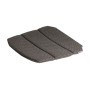 Cane-line Breeze cuscino per sedia da pranzo, Focus grigio scuro