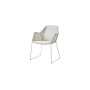 Cane-line Breeze sedia da pranzo, grigio bianco
