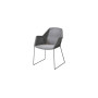 Cane-line Breeze sedia da pranzo, grigio chiaro
