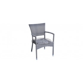 Cage Open armchair, color: evory