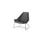 Cane-line Breeze fotelja s visokim naslonom, crna