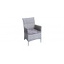 Cage K armchair, color: ivory