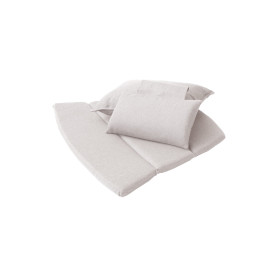 Cane-line Breeze highback chair cushion set, Natté Sand