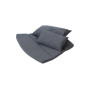 Cane-line Breeze highback chair cushion set, Natté Black