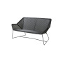 Cane-line Breeze 2-seater sofa, black