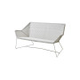 Cane-line Breeze dvosed, belo siva