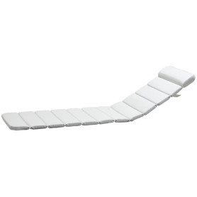 Cane-line Breeze sunbed cushion, Natté White