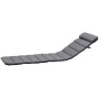 Cane-line Breeze sunbed cushion, Natté Grey